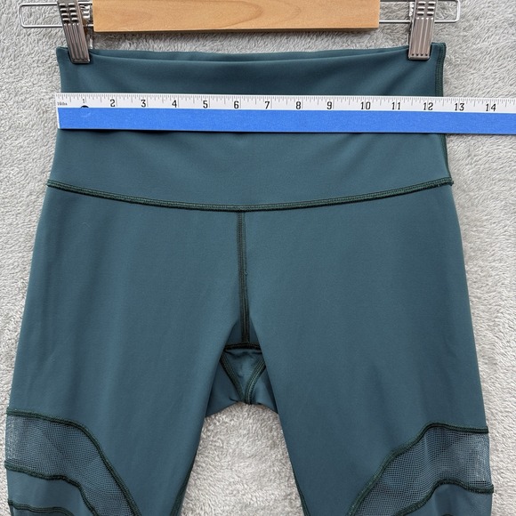 Lululemon Seek The Heat Tight 28" Green Womens 6 Full On‎ Luxtreme Mesh W5BCVS - Picture 6 of 9